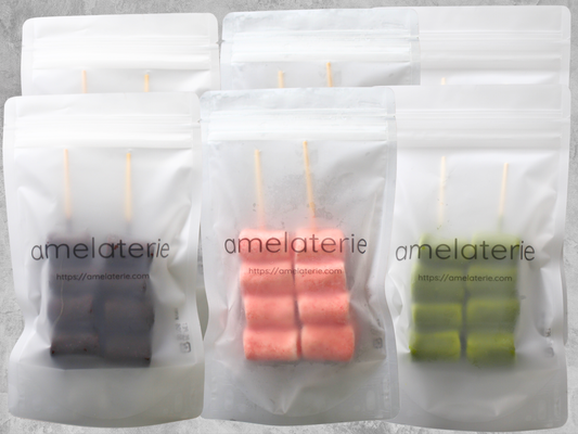 チョコマシュマロ チョコ、苺、抹茶各2袋セット